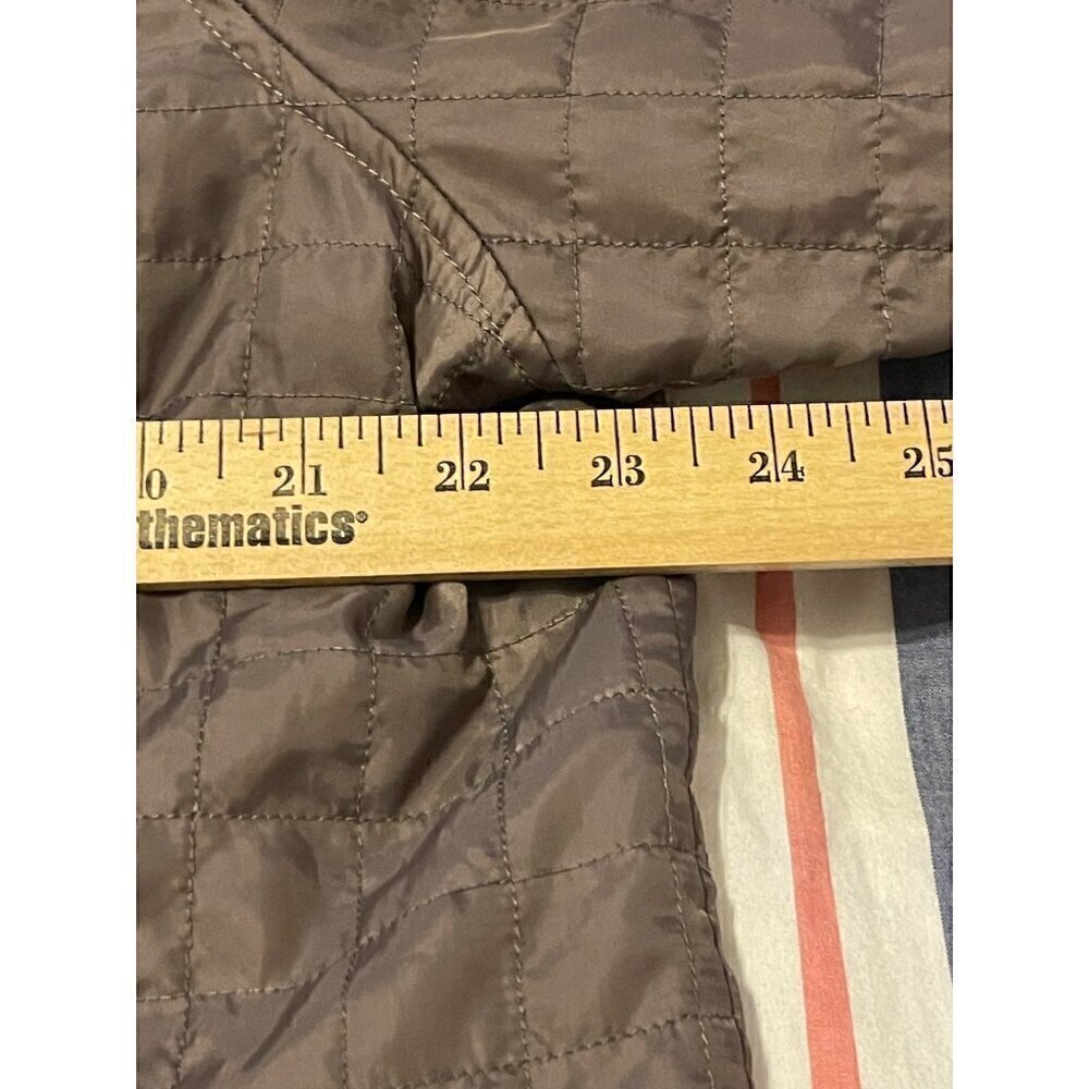 Chico's Lightweight Quilted Jacket Pockets Size 3/Large/16/18 TINY FLAW - Picture 10 of 13